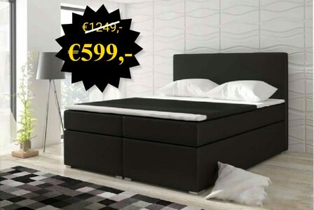 Boxspring Luxor (incl koudschuim topper)