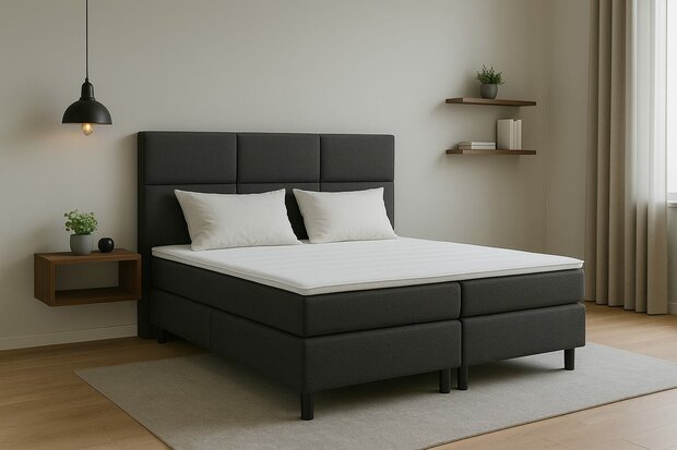 Boxspring Deluxe (incl. koudschuim topper)
